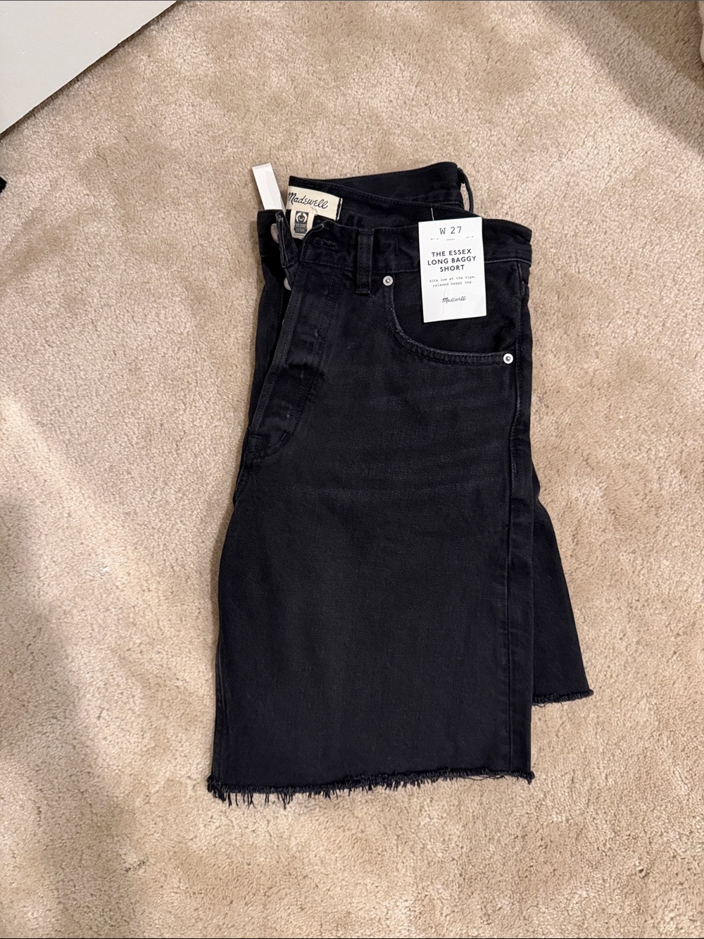 Madewell Essex Long Baggy Short